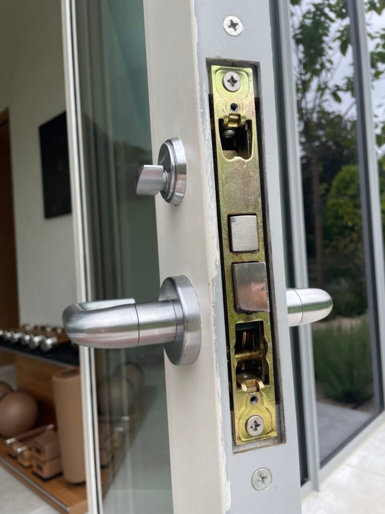 Accurate mortise lock repair on Elwood Road