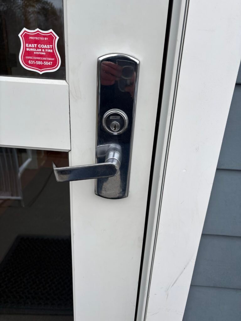 Von Duprin trim cylinder change on Main Street